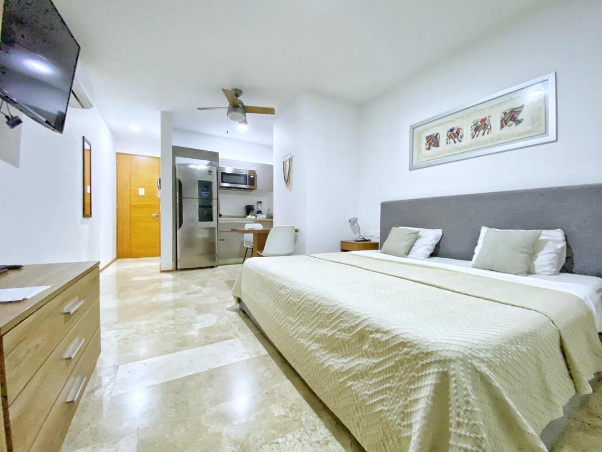 Estudio106 Centrico En Menesse38 Con Roof Apartment Playa del Carmen Exterior photo